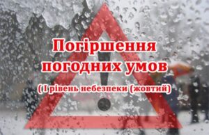 Попередження про небезпечні метеорологічні явища