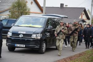 Городоцька громада віддала шану загиблому Анатолію Шевчуку