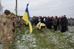 В Городоцькій громаді попрощалися із захисником Олександром Боярчуком