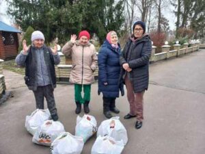 Внутрішньо переміщеним родинам, які проживаю в Городоцькій громаді надали продуктові пакунки