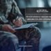 На зображенні зображено військовослужбовця у камуфляжній формі, який сидить і записує щось у блокнот. У правій частині зображення розміщено інформаційний блок з логотипом Міністерства юстиції України та текстом: "Як військовим оформити заповіт і довіреність без нотаріуса"