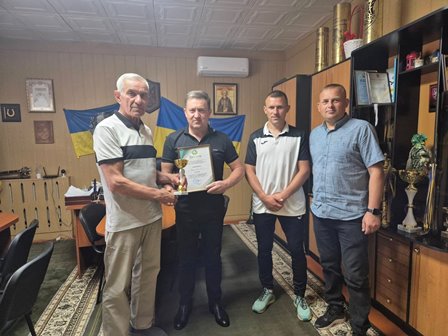 alt="Вручення відзнаки Городоцькому сільському голові"