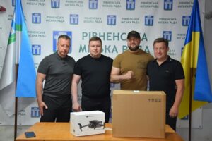 7 квадрокоптерів передано для ЗСУ від Городоцької громади!