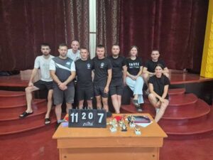 У Городку відбувся спортивний турнір з настільного тенісу серед ветеранів та ВПО