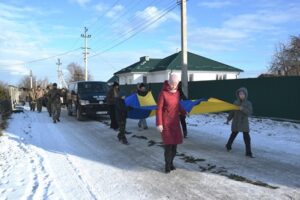 У селі Рогачів Городоцької громади попрощалися із Захисником України
