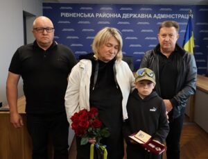 Родині загиблого Захисника України з Карпилівки вручили орден «За мужність» ІІІ ступеня