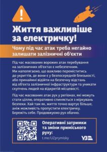 Повітряна тривога на залізниці: як діяти пасажирам, щоб убезпечити себе